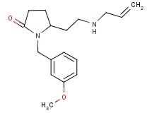 5-[2-(allylamino)ethyl]-1-(3-methoxybenzyl)-2-pyrrolidinone
