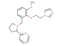 2-(1-{2-[2-(1H-imidazol-1-yl)ethoxy]-3-methoxybenzyl}pyrrolidin-2-yl)pyridine