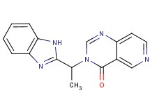 3-[1-(1H-benzimidazol-2-yl)ethyl]pyrido[4,3-d]pyrimidin-4(3H)-one