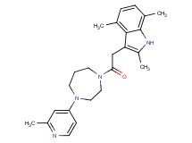 2,4,7-trimethyl-3-{2-[4-(2-methyl-4-pyridinyl)-1,4-diazepan-1-yl]-2-oxoethyl}-1H-indole