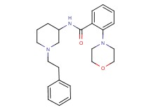 2-(4-morpholinyl)-N-[1-(2-phenylethyl)-3-piperidinyl]benzamide