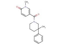 1-methyl-5-[(3-methyl-3-phenylpiperidin-1-yl)carbonyl]pyridin-2(1H)-one