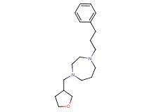 1-(3-phenylpropyl)-4-(tetrahydro-3-furanylmethyl)-1,4-diazepane