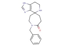 1-benzyl-1',5',6',7'-tetrahydro-7H-spiro[azepane-4,4'-imidazo[4,5-c]pyridin]-7-one