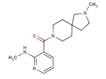 N-methyl-3-[(2-methyl-2,8-diazaspiro[4.5]dec-8-yl)carbonyl]pyridin-2-amine