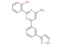 2-{4-methyl-6-[3-(1H-pyrazol-3-yl)phenyl]-2-pyrimidinyl}phenol