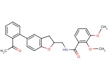 N-{[5-(2-acetylphenyl)-2,3-dihydro-1-benzofuran-2-yl]methyl}-2,3-dimethoxybenzamide