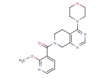 7-[(2-methoxypyridin-3-yl)carbonyl]-4-morpholin-4-yl-5,6,7,8-tetrahydropyrido[3,4-d]pyrimidine