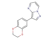 3-(2,3-dihydro-1,4-benzodioxin-6-yl)pyrazolo[1,5-a]pyrimidine