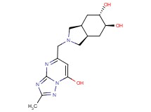 (3aR*,5S*,6S*,7aS*)-2-[(7-hydroxy-2-methyl[1,2,4]triazolo[1,5-a]pyrimidin-5-yl)methyl]octahydro-1H-isoindole-5,6-diol