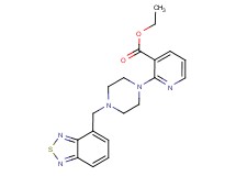 ethyl 2-[4-(2,1,3-benzothiadiazol-4-ylmethyl)piperazin-1-yl]nicotinate