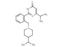 6-isopropyl-2-{2-[(4-isopropylpiperidin-1-yl)methyl]phenyl}pyrimidin-4(3H)-one