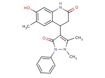 4-(1,5-dimethyl-3-oxo-2-phenyl-2,3-dihydro-1H-pyrazol-4-yl)-7-hydroxy-6-methyl-3,4-dihydroquinolin-2(1H)-one