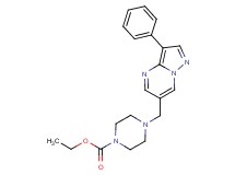 ethyl 4-[(3-phenylpyrazolo[1,5-a]pyrimidin-6-yl)methyl]piperazine-1-carboxylate