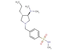 4-{[rel-(3R,4S)-3-(dimethylamino)-4-propyl-1-pyrrolidinyl]methyl}-N-methylbenzenesulfonamide dihydrochloride
