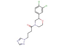 2-(3,4-dichlorophenyl)-4-[4-(1H-1,2,4-triazol-1-yl)butanoyl]morpholine