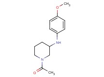 1-acetyl-N-(4-methoxyphenyl)-3-piperidinamine