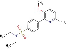 N,N-diethyl-4-(3-methoxy-6-methylpyridin-2-yl)benzenesulfonamide