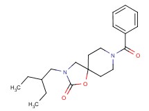 8-benzoyl-3-(2-ethylbutyl)-1-oxa-3,8-diazaspiro[4.5]decan-2-one