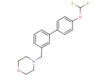 4-{[4'-(difluoromethoxy)biphenyl-3-yl]methyl}morpholine