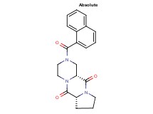 (6aR,11aR)-2-(1-naphthoyl)octahydro-6H-pyrazino[1,2-a]pyrrolo[1,2-d]pyrazine-6,11(2H)-dione