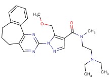 N-[2-(diethylamino)ethyl]-1-(6,7-dihydro-5H-benzo[6,7]cyclohepta[1,2-d]pyrimidin-2-yl)-5-(methoxymethyl)-N-methyl-1H-pyrazole-4-carboxamide