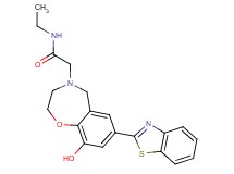 2-[7-(1,3-benzothiazol-2-yl)-9-hydroxy-2,3-dihydro-1,4-benzoxazepin-4(5H)-yl]-N-ethylacetamide