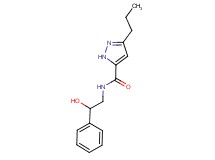 N-(2-hydroxy-2-phenylethyl)-3-propyl-1H-pyrazole-5-carboxamide