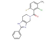 5-(2-chloro-6-fluoro-3-methylbenzoyl)-2-phenyl-4,5,6,7-tetrahydro-1H-imidazo[4,5-c]pyridine