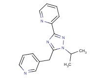 2-[1-isopropyl-5-(pyridin-3-ylmethyl)-1H-1,2,4-triazol-3-yl]pyridine