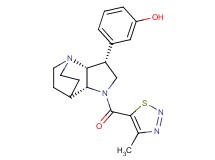 3-{(3R*,3aR*,7aR*)-1-[(4-methyl-1,2,3-thiadiazol-5-yl)carbonyl]octahydro-4,7-ethanopyrrolo[3,2-b]pyridin-3-yl}phenol