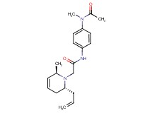 N-{4-[acetyl(methyl)amino]phenyl}-2-[(2R*,6R*)-2-allyl-6-methyl-3,6-dihydropyridin-1(2H)-yl]acetamide