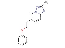 2-methyl-6-(2-phenoxyethyl)[1,2,4]triazolo[1,5-a]pyridine