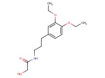 N-[3-(3,4-diethoxyphenyl)propyl]-2-hydroxyacetamide