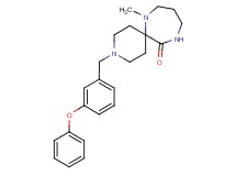 7-methyl-3-(3-phenoxybenzyl)-3,7,11-triazaspiro[5.6]dodecan-12-one