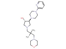 (3S*,4S*)-1-[2,2-dimethyl-3-(4-morpholinyl)propyl]-4-[4-(2-pyridinyl)-1-piperazinyl]-3-pyrrolidinol