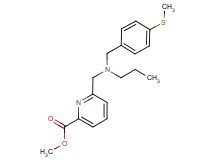 methyl 6-{[[4-(methylthio)benzyl](propyl)amino]methyl}pyridine-2-carboxylate