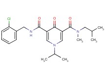N'-(2-chlorobenzyl)-N-isobutyl-1-isopropyl-N-methyl-4-oxo-1,4-dihydro-3,5-pyridinedicarboxamide