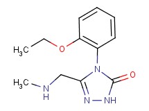 4-(2-ethoxyphenyl)-5-[(methylamino)methyl]-2,4-dihydro-3H-1,2,4-triazol-3-one