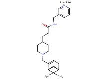 3-(1-{[(1R,5S)-6,6-dimethylbicyclo[3.1.1]hept-2-en-2-yl]methyl}-4-piperidinyl)-N-(3-pyridinylmethyl)propanamide