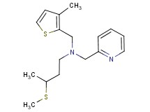 N-[(3-methyl-2-thienyl)methyl]-3-(methylthio)-N-(pyridin-2-ylmethyl)butan-1-amine