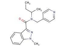 N-(sec-butyl)-1-methyl-N-(pyridin-4-ylmethyl)-1H-indazole-3-carboxamide