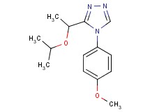 3-(1-isopropoxyethyl)-4-(4-methoxyphenyl)-4H-1,2,4-triazole