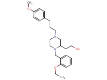 2-{1-(2-ethoxybenzyl)-4-[(2E)-3-(4-methoxyphenyl)-2-propen-1-yl]-2-piperazinyl}ethanol