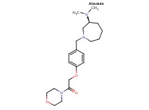 (3S)-N,N-dimethyl-1-[4-(2-morpholin-4-yl-2-oxoethoxy)benzyl]azepan-3-amine