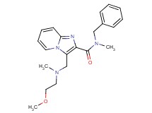 N-benzyl-3-{[(2-methoxyethyl)(methyl)amino]methyl}-N-methylimidazo[1,2-a]pyridine-2-carboxamide