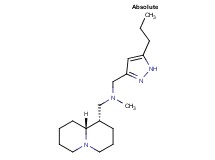 N-methyl-1-[(1S,9aR)-octahydro-2H-quinolizin-1-yl]-N-[(5-propyl-1H-pyrazol-3-yl)methyl]methanamine