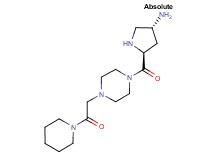 (3R,5S)-5-{[4-(2-oxo-2-piperidin-1-ylethyl)piperazin-1-yl]carbonyl}pyrrolidin-3-amine