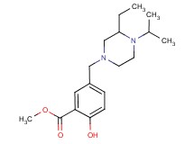 methyl 5-[(3-ethyl-4-isopropyl-1-piperazinyl)methyl]-2-hydroxybenzoate