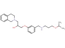 1-(3,4-dihydro-2(1H)-isoquinolinyl)-3-(3-{[(3-isopropoxypropyl)amino]methyl}phenoxy)-2-propanol
